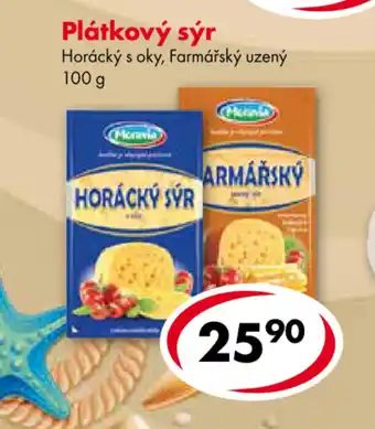 CBA Plátkový sýr 100g nabídka
