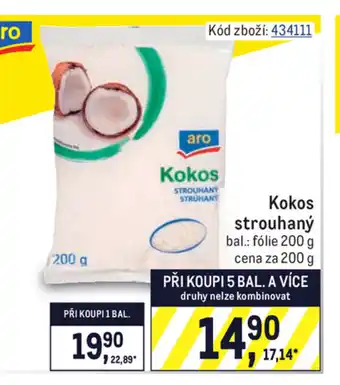 Makro Kokos strouhaný 200g nabídka