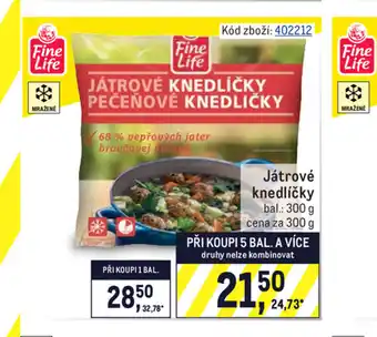 Makro Játrové knedlíčky 300g nabídka