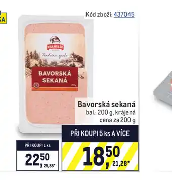 Makro Bavorská sekaná 200g nabídka