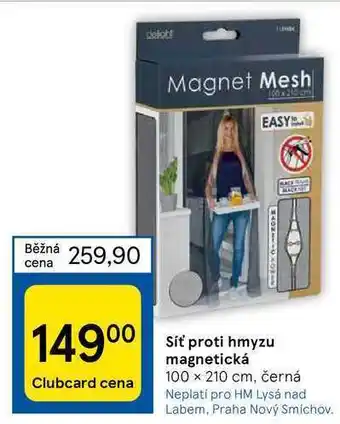 Tesco Síť proti hmyzu magnetická nabídka