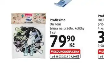 dm drogerie Šňůra na prádlo, kolíčky nabídka