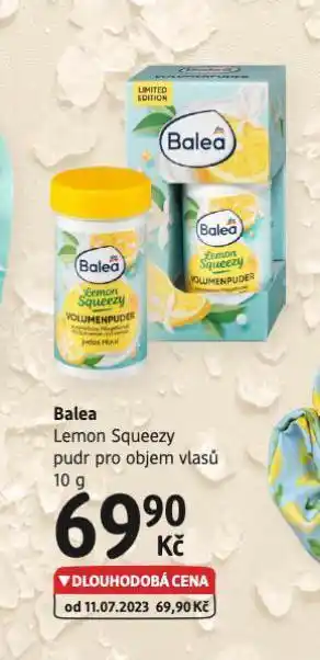 dm drogerie Balea pudr pro objem vlasů nabídka