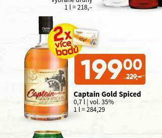 Terno Captain gold spiced nabídka