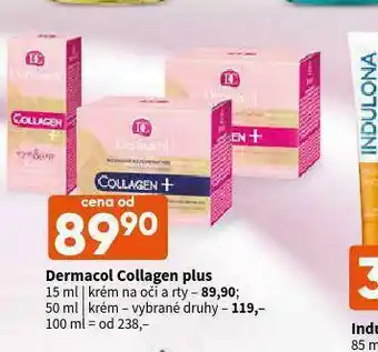 Terno Dermacol collagen plus krém na oči a rty nabídka