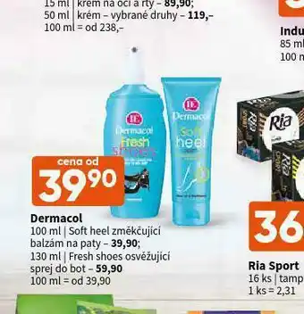 Terno Dermacol balzám na paty nabídka