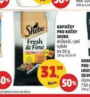 Sheba kapsička pro kočky
