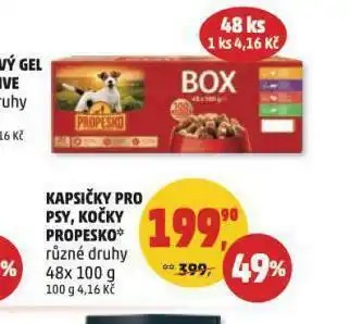 Penny Market Propesko kapsičky pro psy nebo kočky nabídka