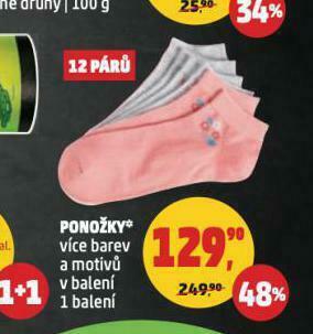 Penny Market Ponožky nabídka