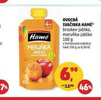 Penny Market Hamé ovocná svačinka nabídka