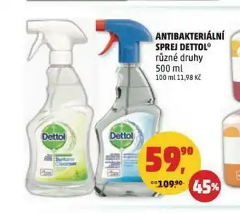Penny Market Dettol antibakteriální sprej nabídka