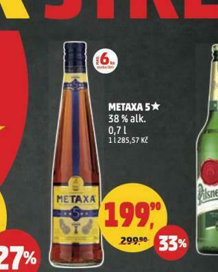 Penny Market Metaxa 5* nabídka