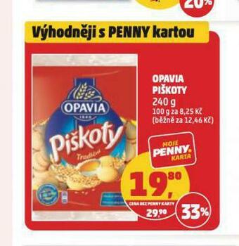 Penny Market Opavia piškoty nabídka