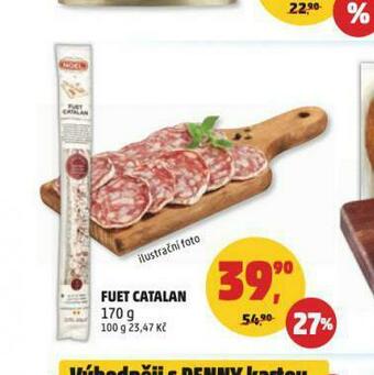 Penny Market Fuet catalan nabídka
