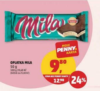 Penny Market Oplatka mila nabídka