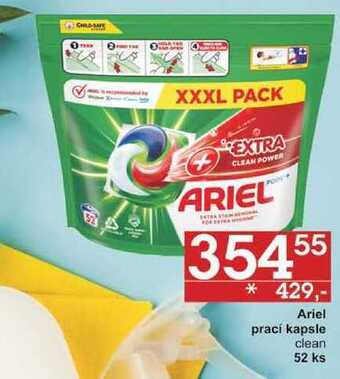 Jip Ariel prací kapsle clean, 52 ks nabídka