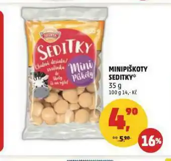 Minipiškoty seditky