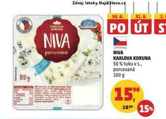 Penny Market Niva sýr nabídka