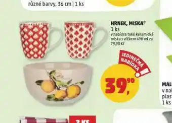 Penny Market Hrnek, miska nabídka