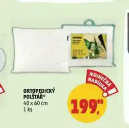 Penny Market Ortopedický polštář nabídka