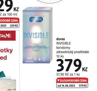 dm drogerie Durex kondomy nabídka