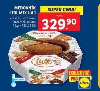 Lidl Medovník nabídka