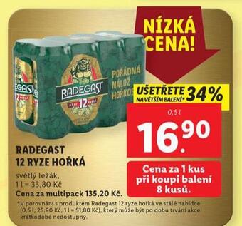 Lidl Pivo radegast nabídka