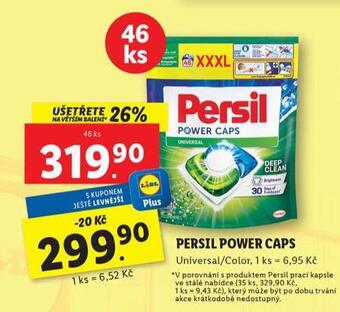 Lidl Persil prací prostředek nabídka