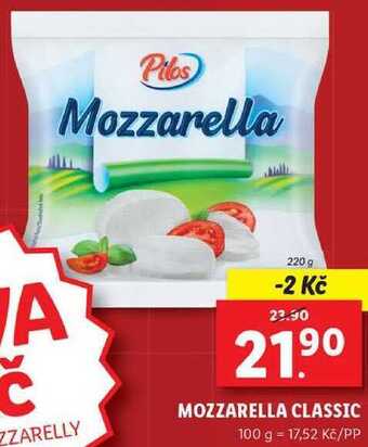 Lidl Mozzarella classic, 220 g nabídka