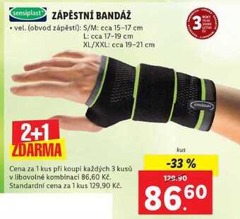 Lidl Zápěstní bandáž nabídka