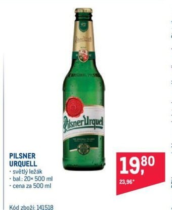Makro PILSNER URQUELL nabídka