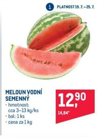 Makro MELOUN VODNÍ SEMENNÝ nabídka