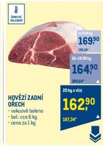 Makro HOVĚZI ZADNÍ OŘECH nabídka