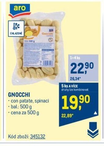 Makro GNOCCHI nabídka