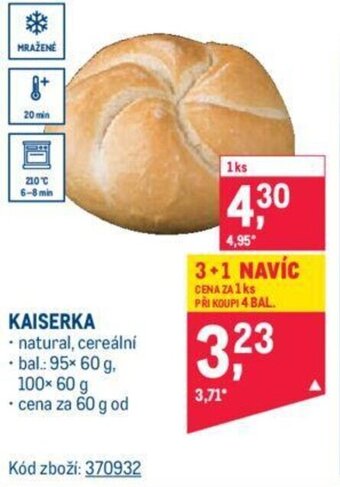 Makro KAISERKA nabídka