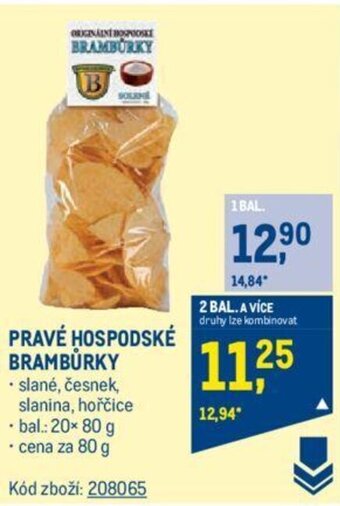 Makro PRAVÉ HOSPODSKÉ BRAMBŮRKY nabídka