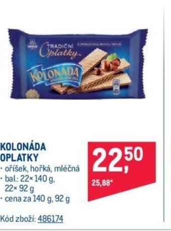 Makro KOLONÁDA OPLATKY nabídka