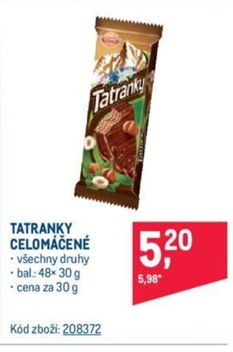 Makro TATRANKY CELOMÁČENÉ nabídka
