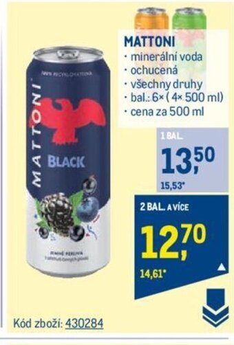 Makro MATTONI nabídka