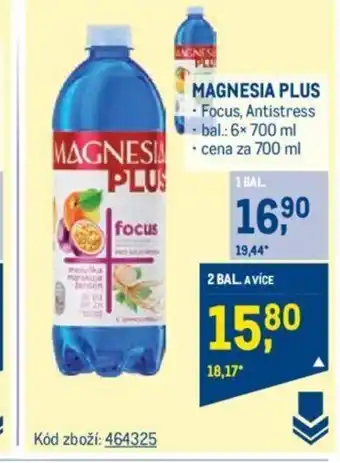 Makro MAGNESIA PLUS nabídka