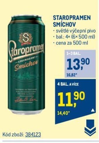 Makro STAROPRAMEN SMÍCHOV nabídka