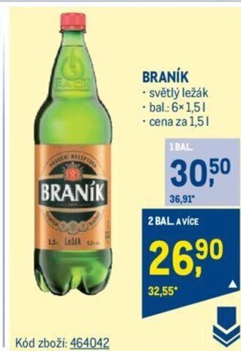 Makro BRANÍK nabídka