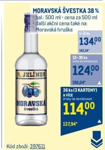 Makro MORAVSKÁ ŠVESTKA 38% nabídka