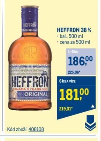 Makro HEFFRON 38% nabídka