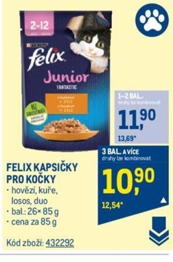 Makro FELIX KAPSIČKY PRO KOČKY nabídka