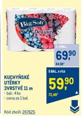 Makro KUCHYŇSKÉ UTĚRKY 3VRSTVÉ 11 m nabídka