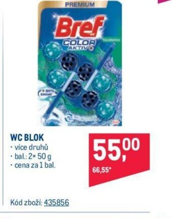 Makro WC BLOK nabídka