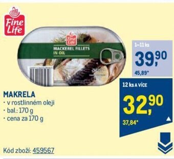 Makro MAKRELA nabídka