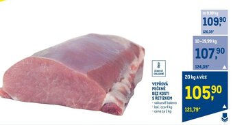 Makro VEPŘOVÁ PEČENĚ BEZ KOSTI S ŘETÍZKEM nabídka