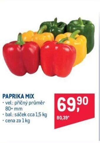 Makro PAPRIKA MIX nabídka